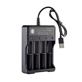 4구 USB 배터리 충전기 리튬이온 만능 충전기 다용도 배터리충전