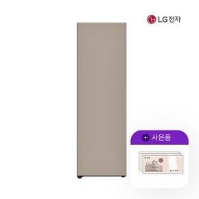 오브제 컨버터블 엘지 김치냉장고 324L 좌열림/브라운 Z322GC3CS 5년 46000