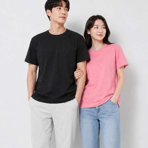 3장세트 국내생산 남자 여자 코마사 순면100% 데일리 티셔츠 반팔티 면티