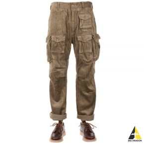 엔지니어드 가먼츠 FA Pant B - Khaki Cotton 4.5W Corduroy (23F1F016-NQ2