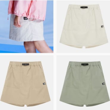 노스페이스키즈 NK6NQ01 걸즈 캠퍼 쇼츠 GS CAMPER SHORTS