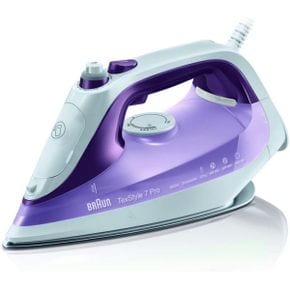 영국 브라운 스팀다리미 Braun SI 7066VI Steam Iron with anti scratch Eloxal Soleplate 50g/m