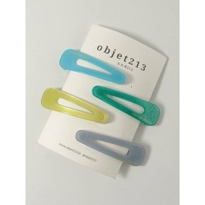 그린무드 스몰 빈티지 클립 Green Mood Small Vintage Hair Clip