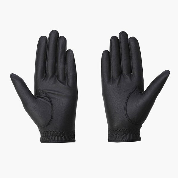 [여주점] 여성 매쉬 믹스 리본 양손 장갑 GQ122LGL32 BLCK