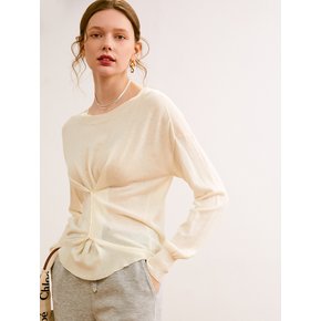 Ozie Waistline regular sleeve top