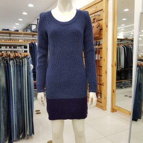 컬러블록 포인트 니트원피스 51722-0001
