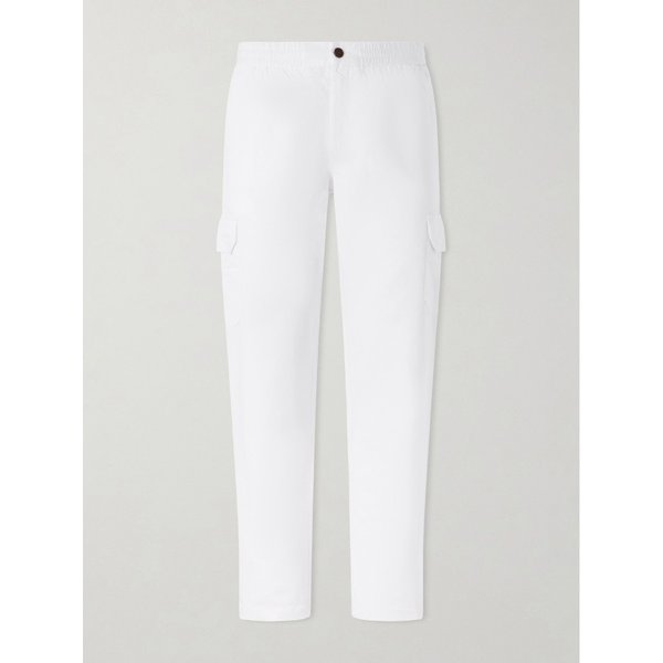 미스터 피 테이퍼드 코튼 리넨 블렌드 팬츠 46376663163004271