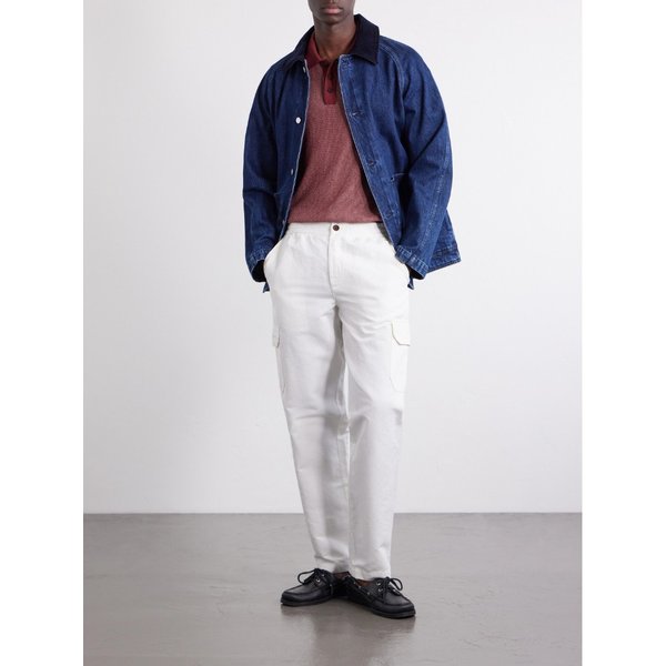 미스터 피 테이퍼드 코튼 리넨 블렌드 팬츠 46376663163004271