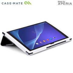 Case-Mate SONY Xperia Z2 Tablet Slim Folio Case, White CM030910 일본 정규품 북 타입 슬림