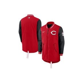 4270342 Nike Mens Red Cincinnati Reds Dugout Performance Full-Zip Jacket