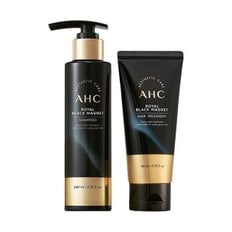 AHC 로얄 블랙 마그넷 샴푸 140m+트리트먼트 80ml