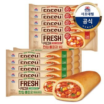 대림선 [대림냉동] 한입 롤피자 80g x20개 콤비네이션/불닭맛/콤비+불닭맛