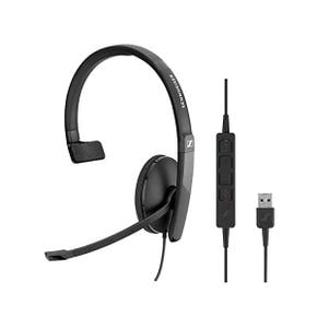 독일 젠하이저 헤드셋 Sennheiser SC 130 USB 508314 Single Sided Monaural Business Headset H