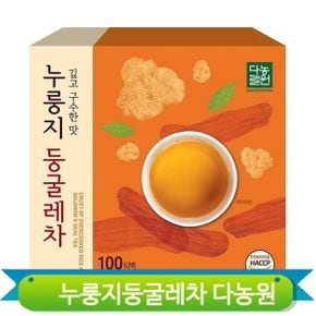 둥굴레차 누룽지차 구수한맛 다농원 100티백 1BOX 포장 12개입