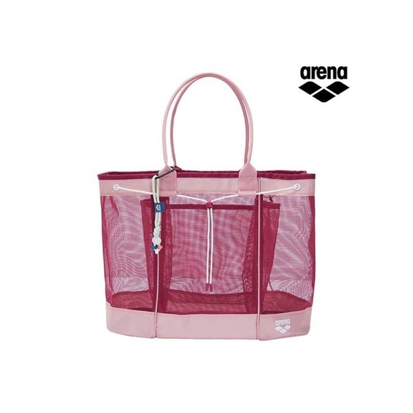 메쉬 유틸리티 토트백 A6AC1AB17PNK