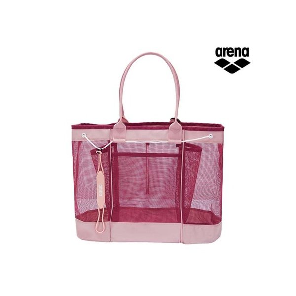 메쉬 유틸리티 토트백 A6AC1AB17PNK