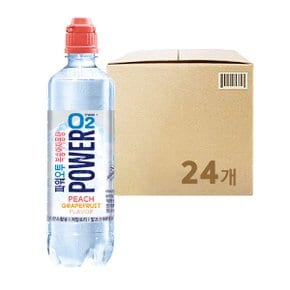 [농심]파워오투 복숭아자몽 (500ml x 24개)