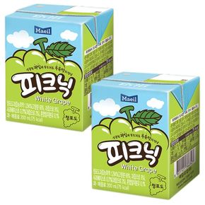 피크닉 청포도 200ml 24팩