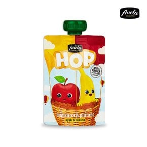 [맘키즈] 짜먹는 아기 이유식 과일퓨레 HOP타입 8팩(100g*8개입) +추가증정