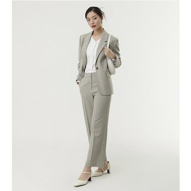 [BEIGE]베이직 일자 팬츠 (PR7WP261)