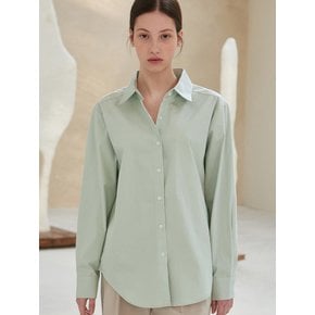 PASTEL COLLAR SHIRT_MINT