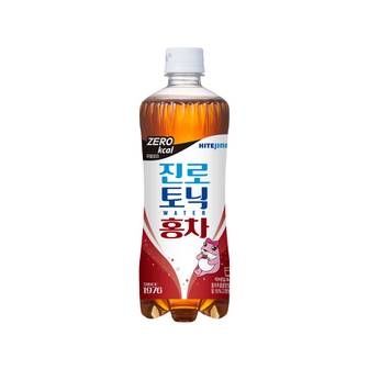  진로토닉워터 홍차 600mL