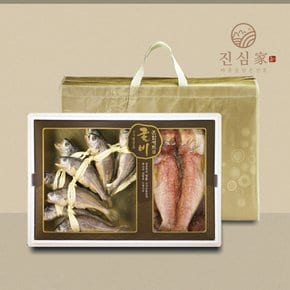 [명절 후 배송][진심家][냉동]굴비옥돔 혼합세트 1호(굴비:10미 1.2kg 21~22cm/옥돔 3~4미 1kg, 34cm)