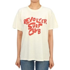 여성 반팔티셔츠 T REVOLVER LIGHT DYED YELLOW W