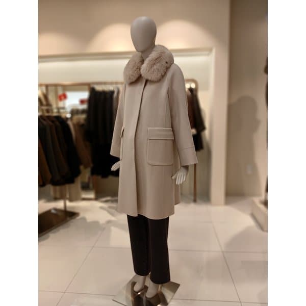 [여주점] 씨씨콜렉트 카라폭스퍼싱글울코트 E254msg166