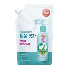 온)코튼풋 발을씻자 코튼풋샴푸 자몽향 500ml리필