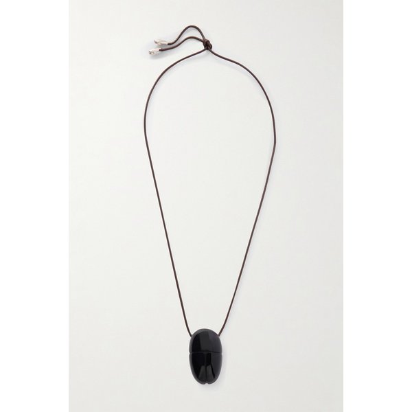 스카라브 실버 오닉스 목걸이 46376663162958558