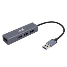 NX696 USB3.0 4포트 메탈 무전원허브(NX-U30H4P)