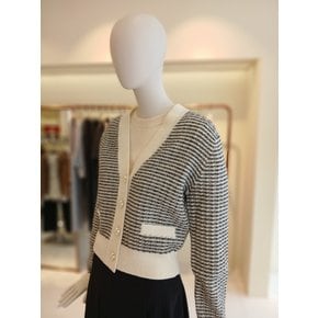 [여주점] 씨씨콜렉트 패턴브이넥울100가디건C243ksl004