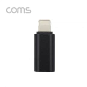 [SR2228] Coms G POWER iOS 8핀 젠더 / Black