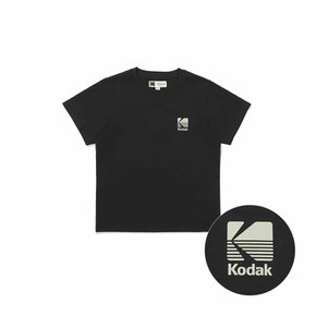 [공식]빅로고 코튼 반팔 티셔츠 키즈 BLACK
