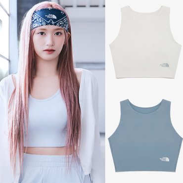 노스페이스 25SS  NU9ER35  여성 스웨이 크롭 탑