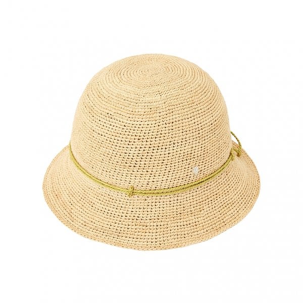 [부산점] 빌라 6 여성 클로슈햇 HAT50136 NATURAL CHARTREUSE