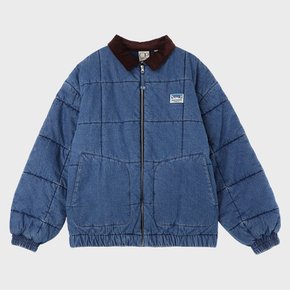 OCEAN QUILTED DENIM JACKET