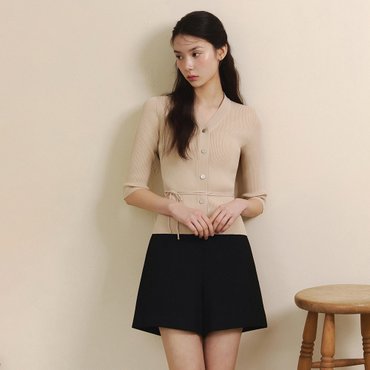 잇미샤 [25 S/S] 잇미샤 슬림핏 셋업 숏팬츠 ITP4ZPT570