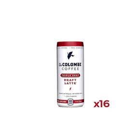 La Colombe라콜롬브  트리플  샷  드래프트  라떼  266ml  x  16개