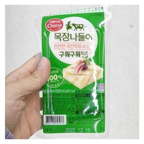 서울우유치즈 목장나들이 구워구워치즈 80g x 1개 m31