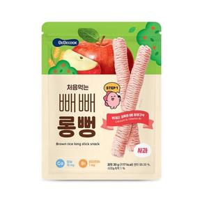 [유로메디] 베베쿡 처음먹는 배배롱뻥 사과 STEP 1 30g 유아 아기 쌀과자 퍼프 (S41599264)