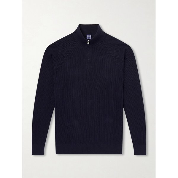 폴 코튼 하프 집업 스웨터 46376663162994420