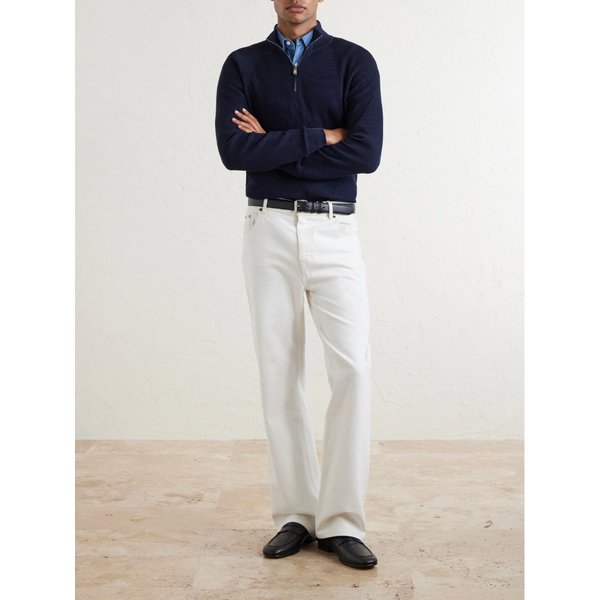 폴 코튼 하프 집업 스웨터 46376663162994420