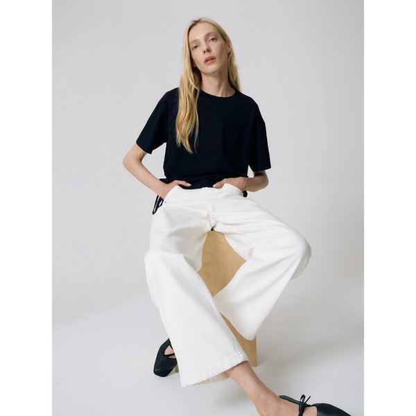 와이드 화이트 데님 S5HM46