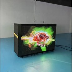 휴대용 실내외 접이식 DJ 부스 LED 디스플레이 전자 음악 축제 나이트클럽 및