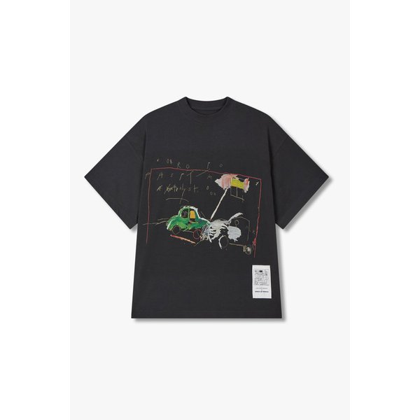 [BASQUIAT] 드롭 숄더 오버 핏 티셔츠 71152403C0173