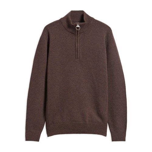 [해외배송] 바버 다크 브라운 울 HOLDEN 스웨터 MKN0837BR17 B0302362652