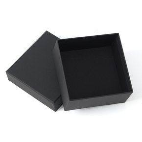 선물포장용 상자 종이박스 하드페이퍼_12x12_블랙
