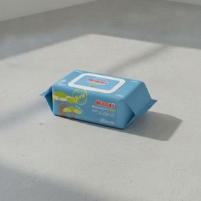 모이스처케어 플러스 아기 물티슈 캡형 72매 10팩 대용량 세트